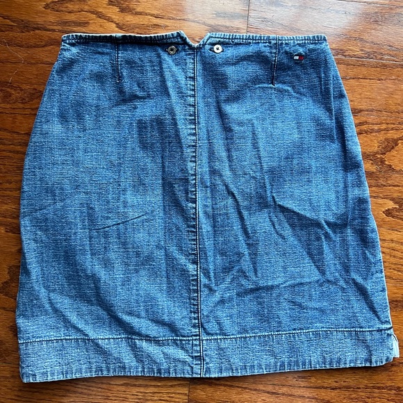 Tommy Hilfiger Blue Pencil Skirt - Picture 2 of 5